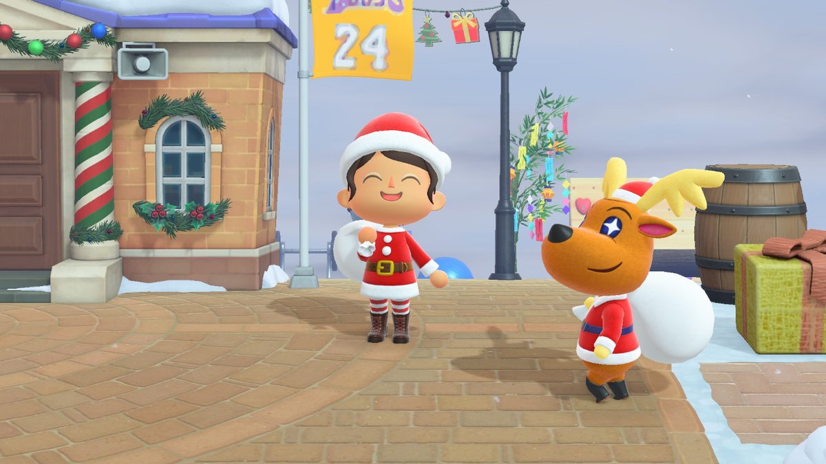 The_Catsnake's tweet image. Toy Day On AC Too Cute! Jingle All The Way! #AnimalCrossing #ACNH #NintendoSwitch