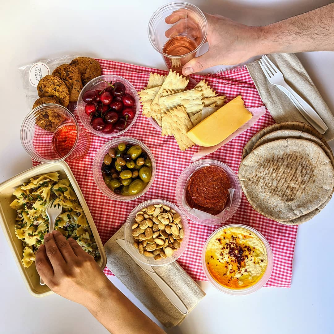 RealOrderve's tweet photo. At Jeffrey's Grocery, takeout is the new ticket. Choose from a selection of meal kits—organized in tight, efficient packaging—to complement your lunch or evening dinner for two. 

If meals aren’t your thing, choose from the store’s pantry items to create your own dish. https://t.co/sLzQsTkeYx