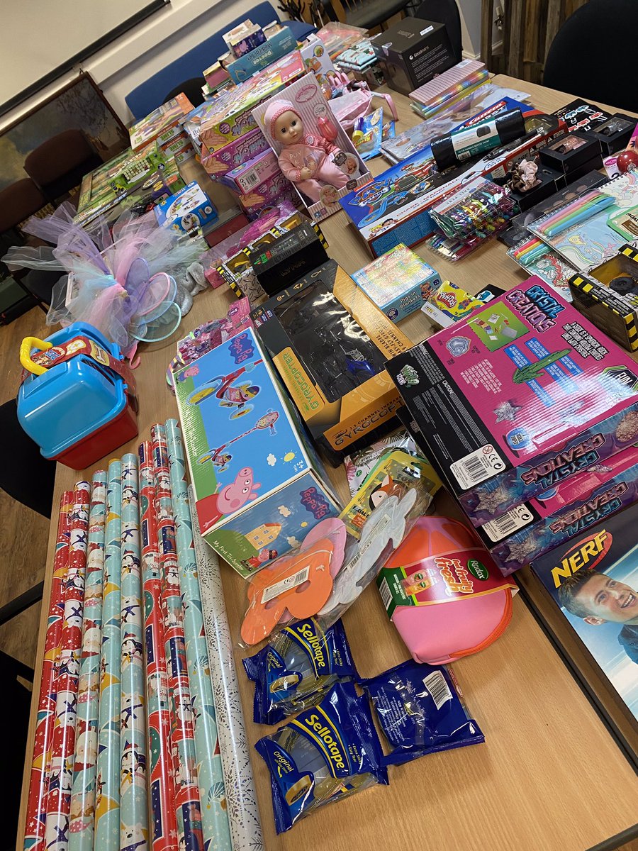 Well done to our volunteer Sophie who organised a toy appeal for disadvantaged families in Ellesmere Port. She fundraised, bought and delivered all the presents and I’m sure they’ll be some very happy children tomorrow.