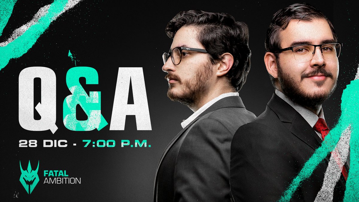 Conoce nuestro nuevo proyecto en profundidad este lunes 28/12.

⏰19:00h 🇨🇷
📺twitch.tv/fatalambition

#OurFate