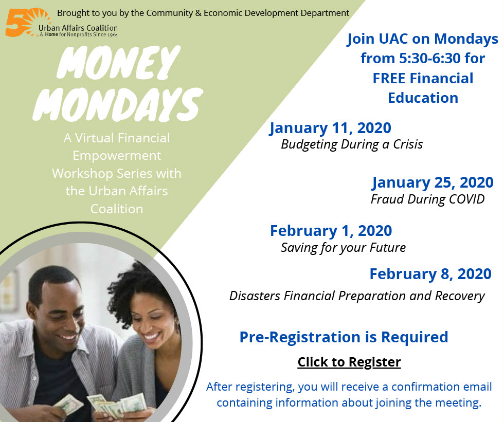 CEDphilly's tweet photo. Join CED for a FREE four-part Financial Empowerment Workshop Series that will provide tools and resources about how to navigate personal finance during the COVID-19 pandemic. Space is limited and registration is required!
Click the link to register
https://t.co/TKcg954PNd https://t.co/ImI0JhYMNW