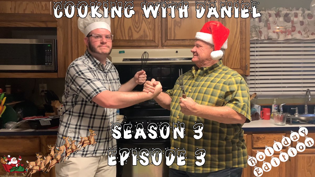 FloppyPENGuinn's tweet photo. Merry Christmas Eve!
Click the link below for a SPECIAL season finale of #CookingWithDaniel where I make a GINGERBREAD HOUSE from SCRATCH for Judge Joe!
Thanks for a great season! Looking forward to more in 2021! Merry Christmas & Happy New Year!
https://t.co/z6oGFsJbU8 https://t.co/Onc7zq3wIZ