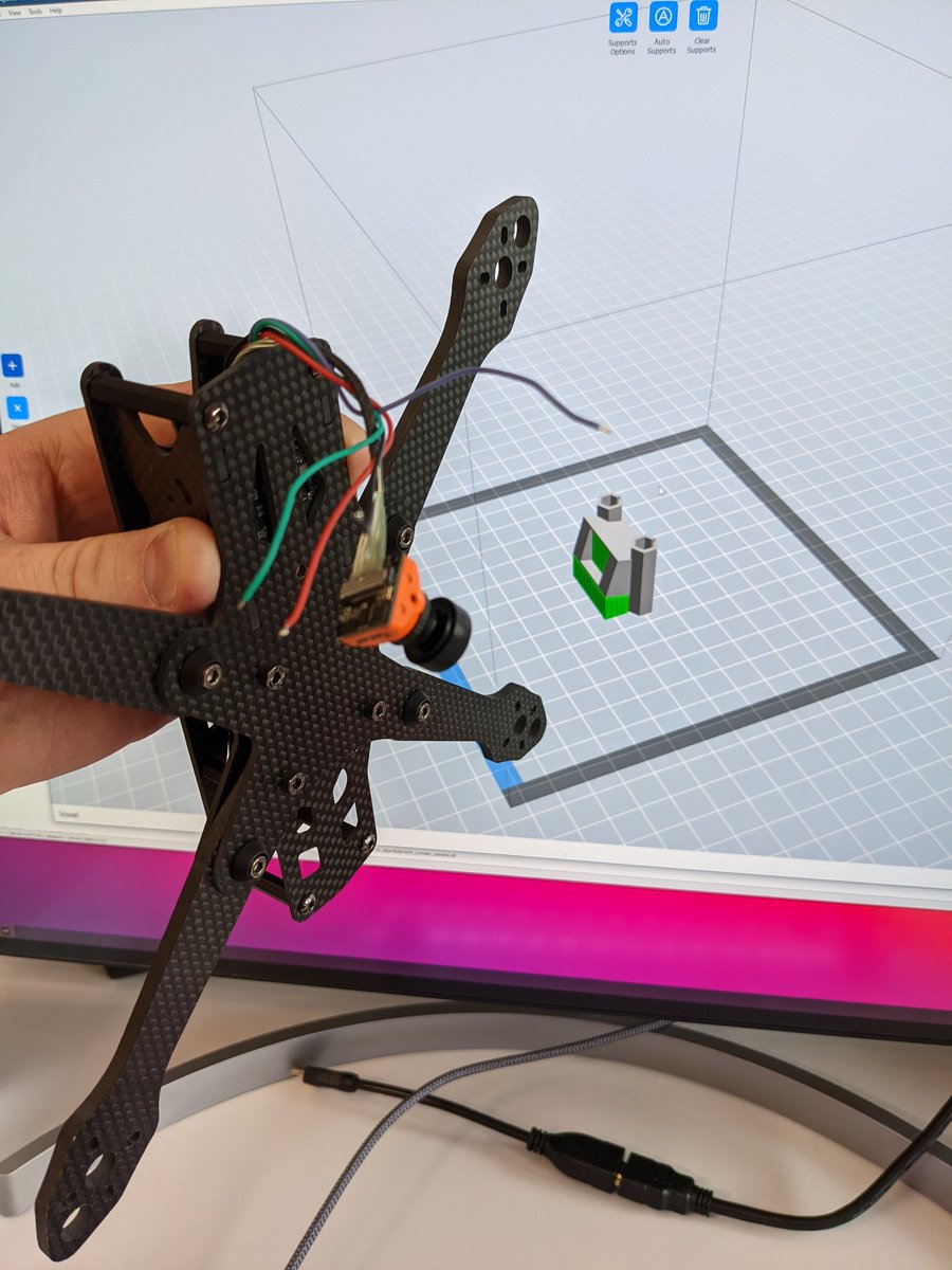 aijayadams's tweet photo. Excited to fly with Shark Byte, not sure how I feel about nano camera on a 5" quad. #fatshark #runcam https://t.co/dAuxnTRaUZ