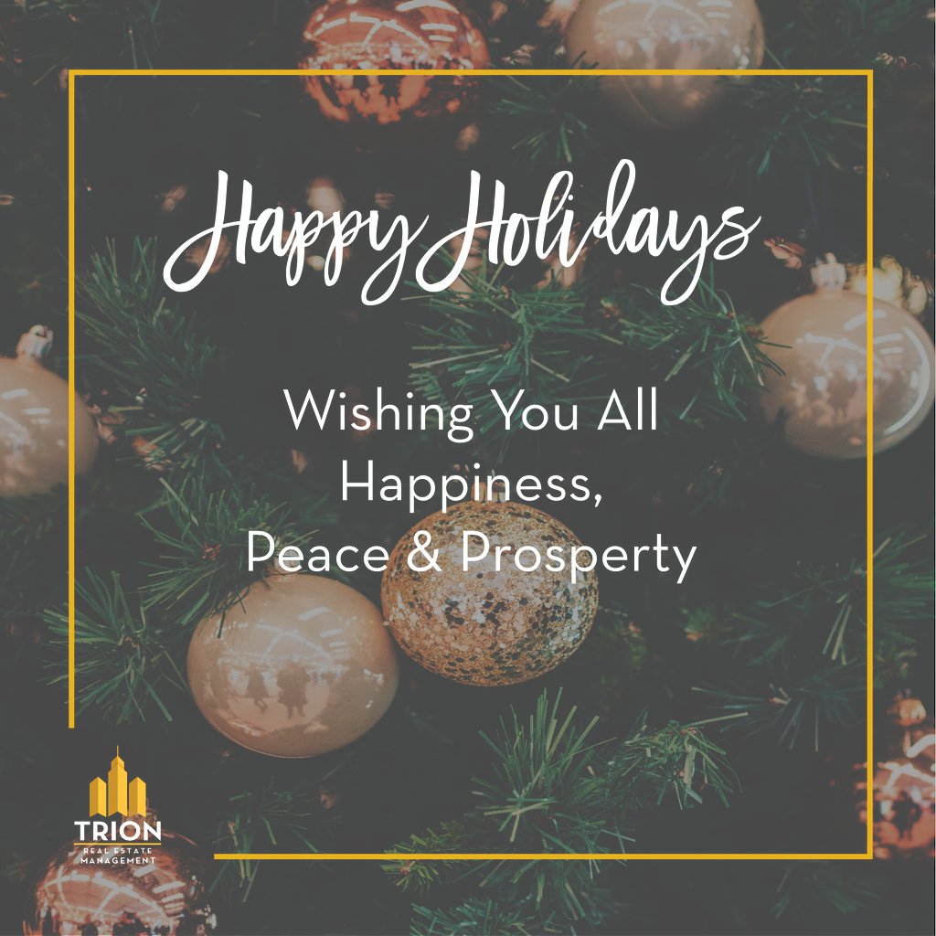 Christmas is doing a little something extra for someone 🎁 
-Charles M. Schulz
The Trion Team Wishes You All a Happy and Healthy Holiday Season ❄️