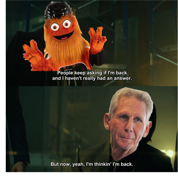 A few year post-recession, he'd be ready for more action, actively touring with banks to announce his returnSo yeah, this is how, somehow, analyst Grit was making recommendations to this multi-millionaire on shit he should buy