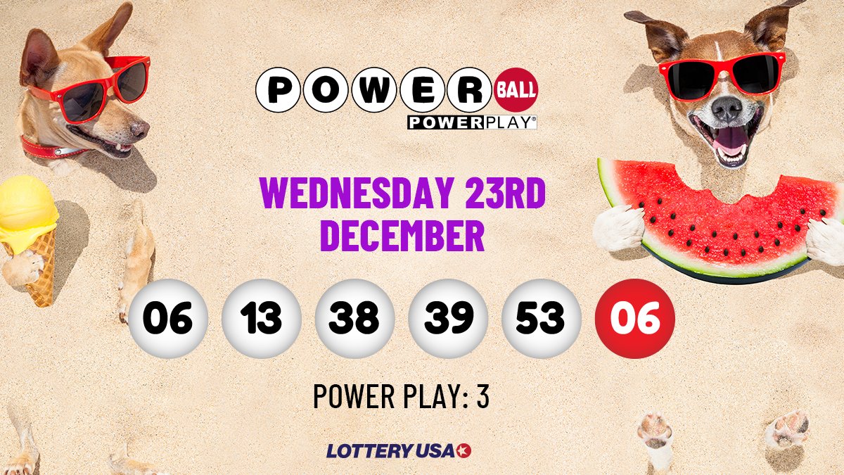 Last night there were two lucky $1 million winners thanks to Powerball. One from MA and one from NY.
However, no one won the jackpot so it rolls over to $341 million for the next draw!
Visit Lottery USA for more information: https://t.co/34eZti4zlD
#Powerball #lottery https://t.co/ZI8IgtT5RE