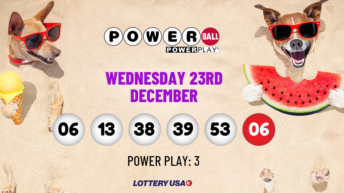 Last night there were two lucky $1 million winners thanks to Powerball. One from MA and one from NY.

However, no one won the jackpot so it rolls over to $341 million for the next draw!

Visit Lottery USA for more information: https://t.co/34eZti4zlD

#Powerball #lottery https://t.co/ZI8IgtT5RE