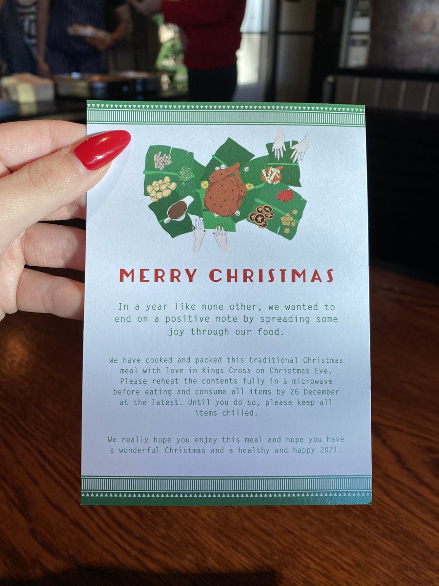 If you’re having a kind of shit Christmas season, and don’t know what to do, I highly recommend volunteering (if you feel safe enough to do so).

So many in need, and it also feels so good.

Thank you @HoppersLondon for making >600 Christmas meals and letting us help 👏👏👏