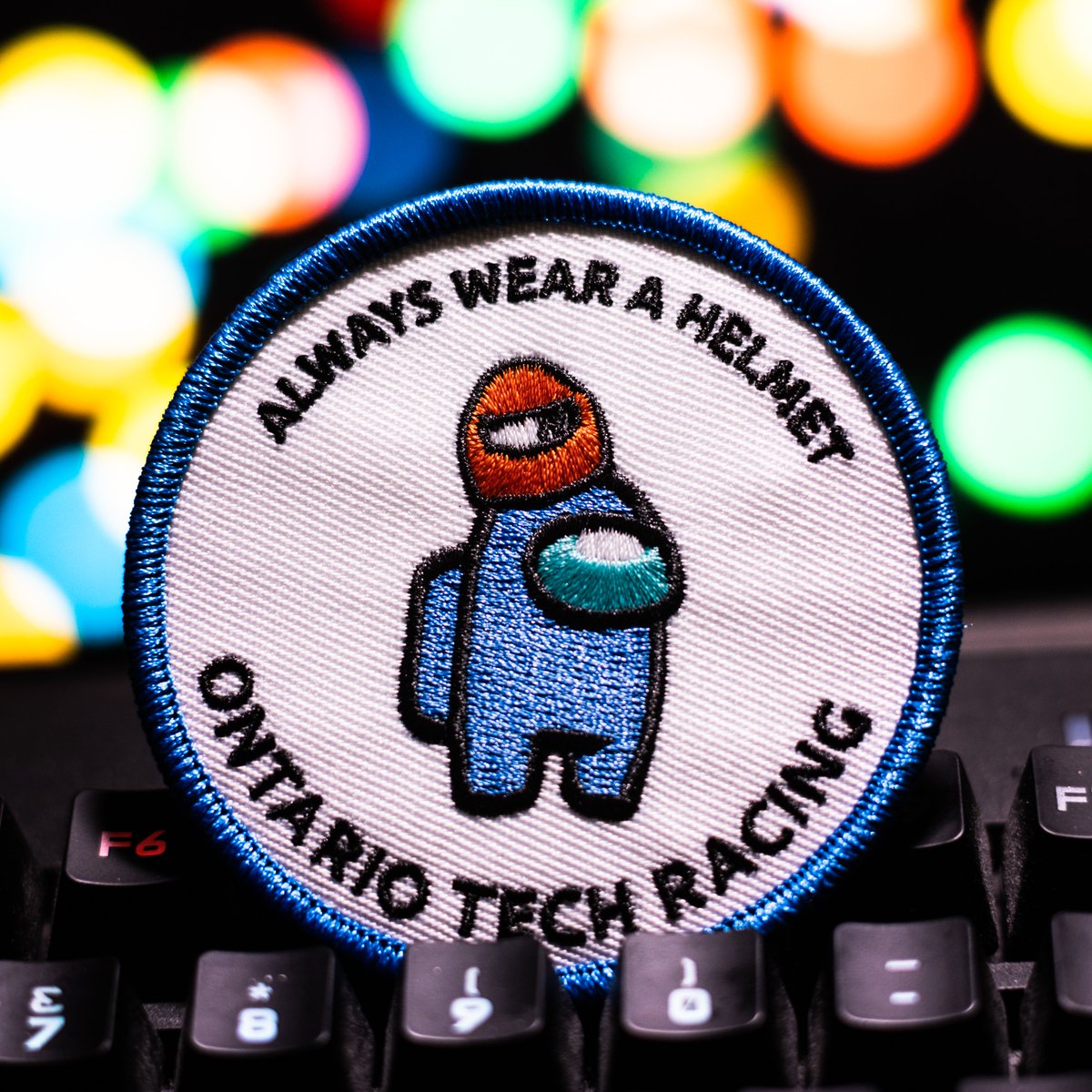 ontechracing's tweet photo. NEW PATCH ALERT! There's a new patch in town, get yours today! Pop into the merch store or DM us to buy one. It would look just stunning on your covies. 

Buy 2 for $5, one for yourself and one to trade!

All proceeds go towards helping us build our Formula SAE race car! #fsae https://t.co/ULbYDR5Ggg
