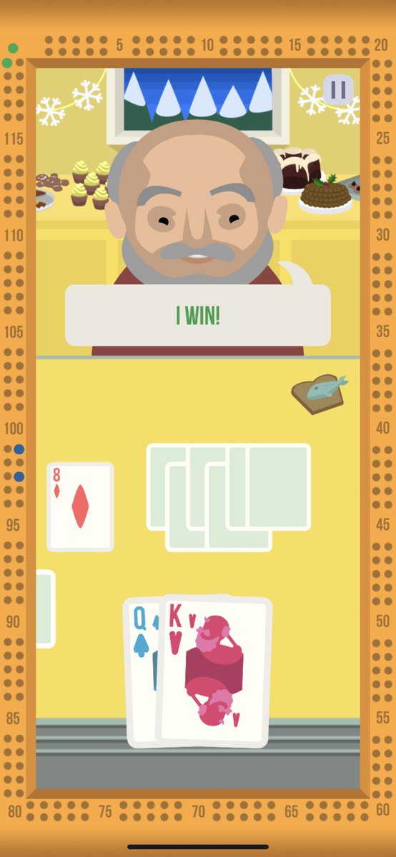 It’s not the holidays without getting destroyed in cribbage by a grandpa 😆 #gamedev #indiedev #indiegame #freegames #cozy #happyholidays #mobilegame #madeinvancouver #StayHome