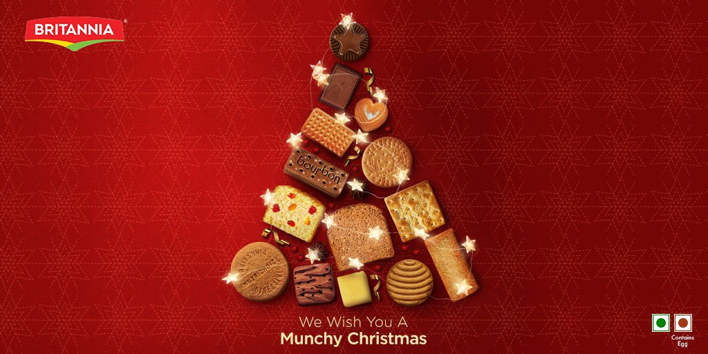 Christmas isn’t Christmas unless it comes with a bunch of goodies! #ExcitingGoodness #MerryChristmas #Britannia