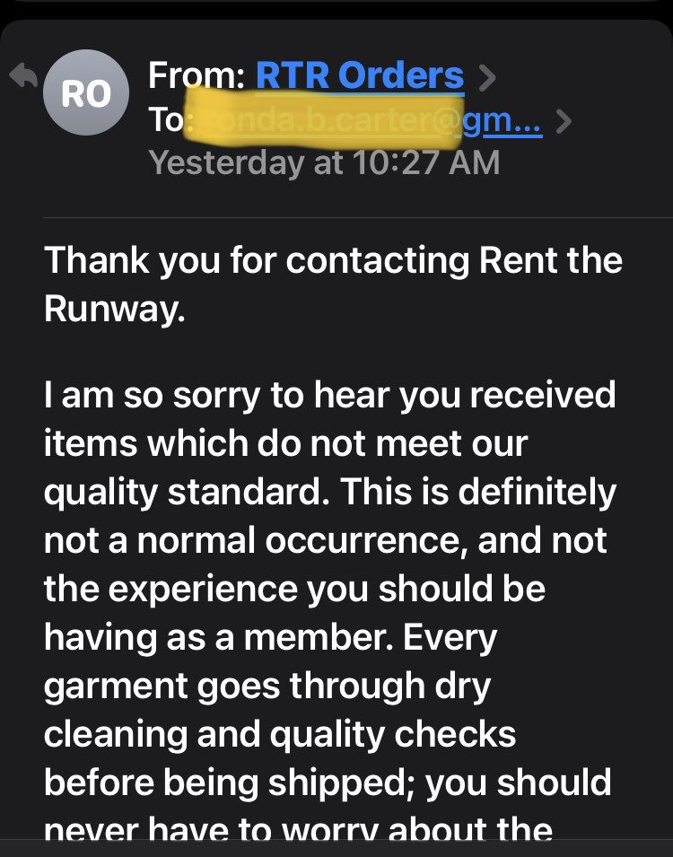 RondaReport's tweet photo. @RenttheRunway Thank you for exceeding my expectations, as usual. I received a replacement item in 24 hours, and on Christmas Eve. Thank you for miraculous service. 🪄🦹🏼♀️ #fashion #whybuy https://t.co/ARdYYhWZWn