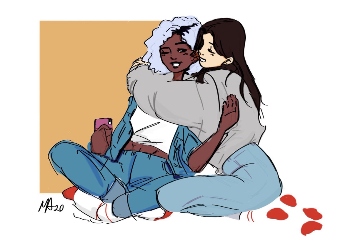 mathildemedh's tweet photo. Hi.. 😳 #lesbianartists https://t.co/JCilnrWdIf