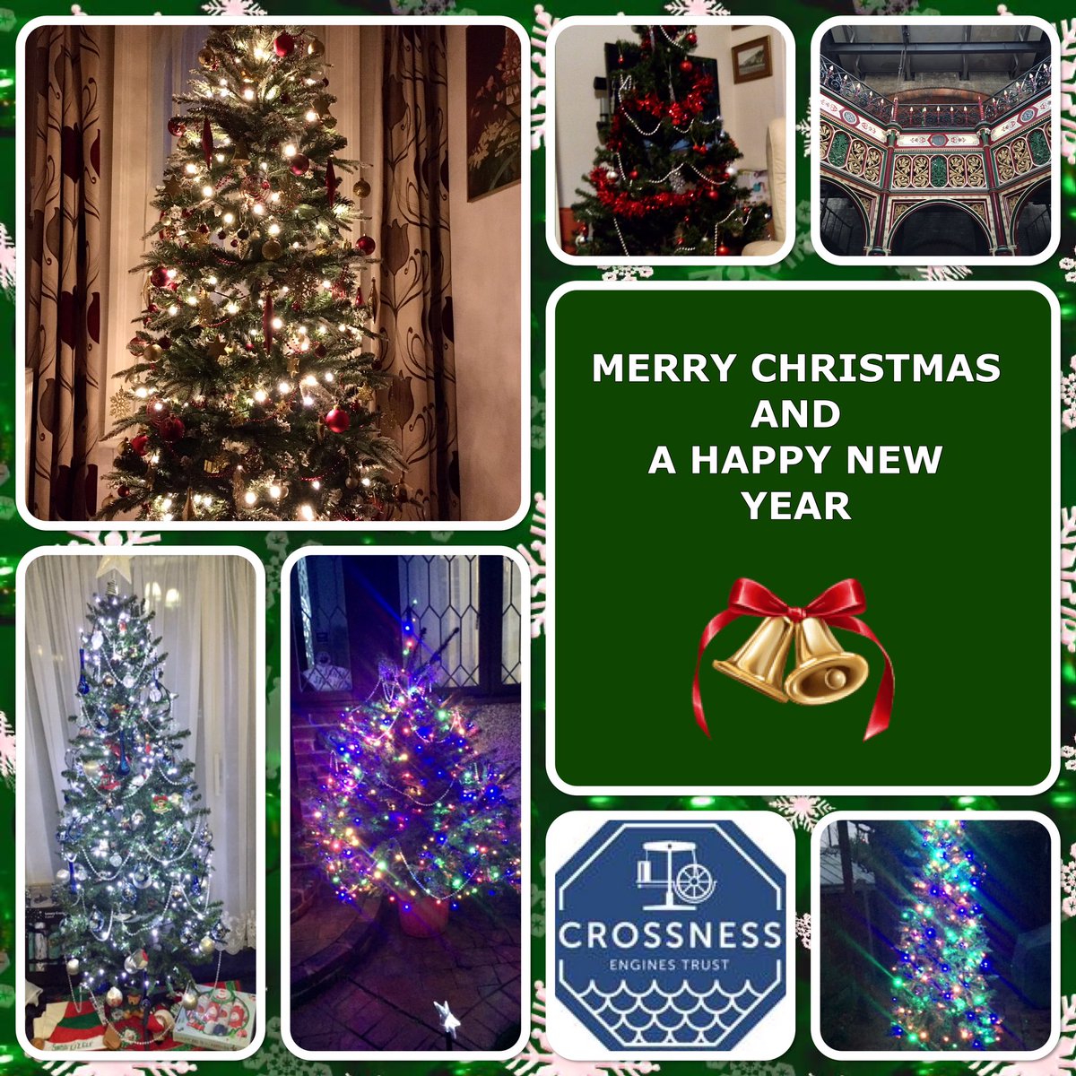 Thank you for all your support this year. The volunteers at Crossness Engines Trust wish everybody a safe and happy Christmas. Couldn’t decorate Crossness so here are our trees at home to celebrate #LightUpBexley