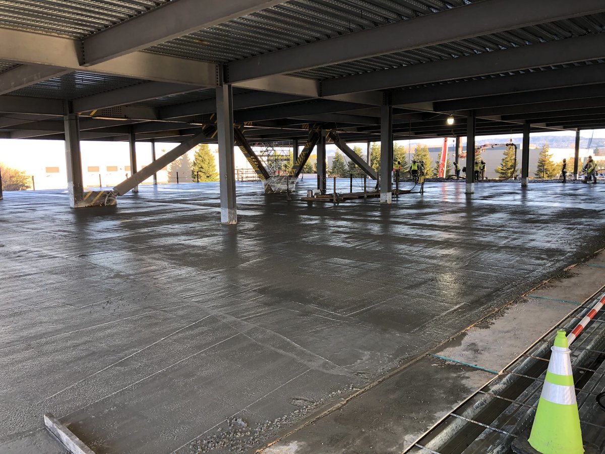 Joe_Pankow's tweet photo. The Pankow Concrete Team at 1951 Harbor Bay Parkway completed their first deck pour this week. Great work meeting the schedule and getting the pour in as an early Christmas present! Keep up the great work! https://t.co/E8FmeSY2p3