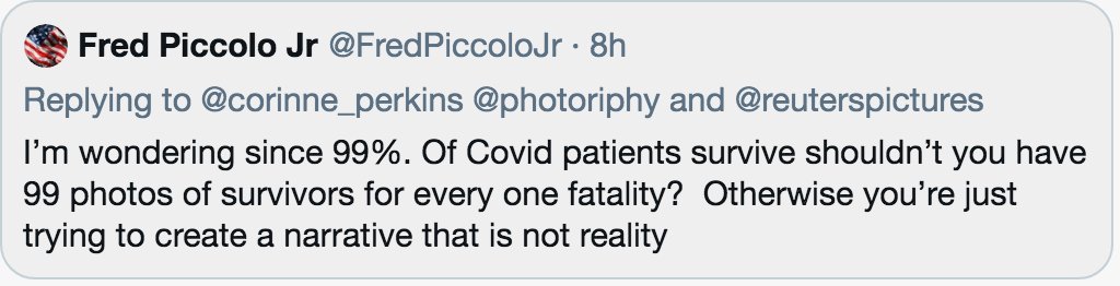 TooMuchMe's tweet photo. And it appears that Fred Piccolo Jr. just deleted his account entirely. Here's a screenshot. https://t.co/FZJvQpA7iU