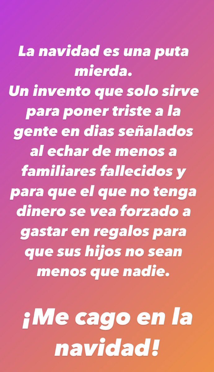 Soy___Jorge's tweet photo. Yo me cago en la Navidad https://t.co/9eclZphVCd
