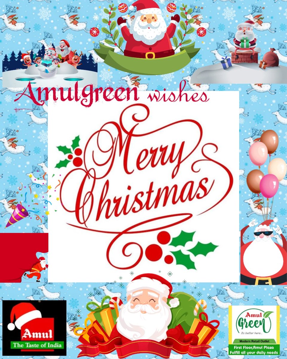 Amulgreen2's tweet photo. May all the sweet magic of Christmas conspire to gladden your heart and fill every desire.....
Merry Christmas 🌲✨🎈🎉🎉🎊 https://t.co/X3vu4KQCYM
