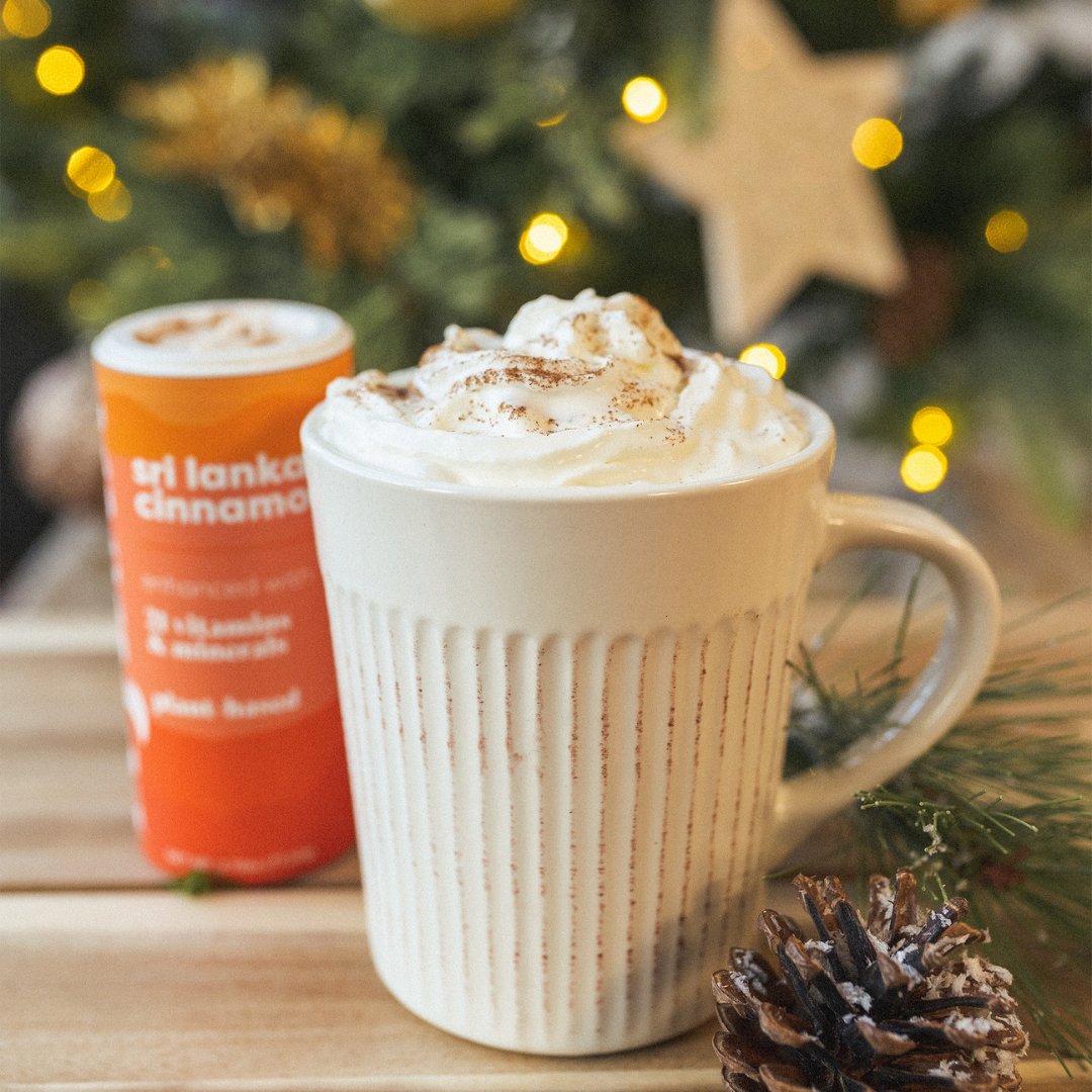 enspice_inc's tweet photo. Hot cocoa with a dash of cinnamon and a dollop of whipped cream this Christmas Eve 😋 https://t.co/arJvdSyjQ1