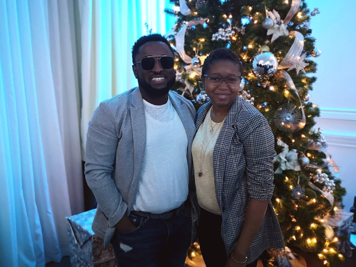 lutosinGBELA's tweet photo. Happy Holidays, thanks to everyone that showed us (@foodbydetolu &amp; myself) love all year round!

We love you too and have yourselves a Merry Christmas &amp; a prosperous 2021.

Stay SAFE!

#MerryChristmas #NewYear2021 #StaySafe #KeepHealthy #StayHappy https://t.co/4SZOSdayMt