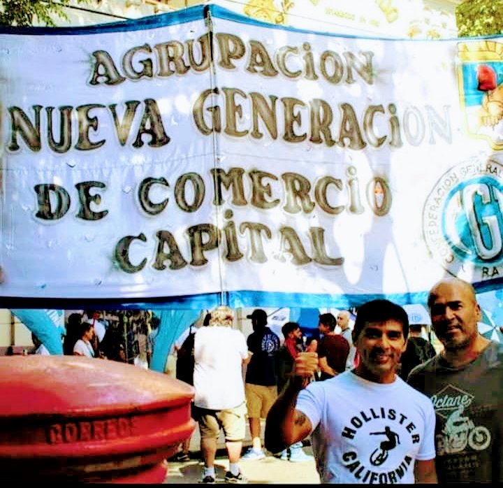 Gracias a todos,das por acompañar la lucha !!! Esto significa que unidos se puede 💪💪 contra la burocracia SINDICAL y para El Bien de todos,das ,,Hoy Empleado de Comercio 💪💪👏👏✌️✌️