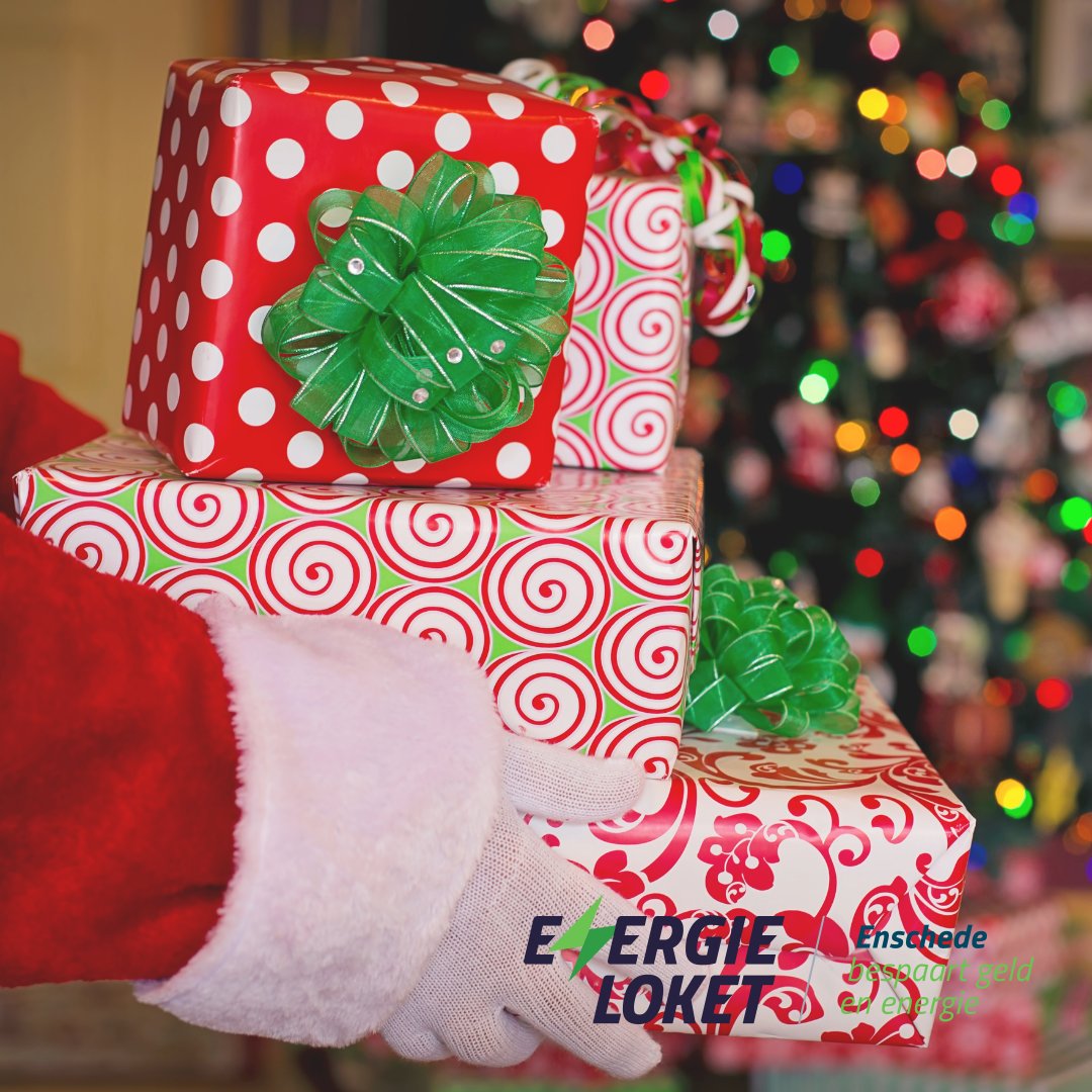 🎅Energieloket Enschede wenst iedereen een fijne kerst!🎄Nu geeft de Kerstman cadeautjes, begin 2021 mogen wij cadeautjes weggeven!

#enschede #kerst #verbruikminderdoemeer