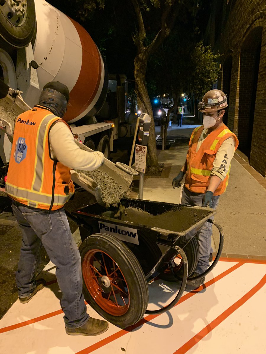 Joe_Pankow's tweet photo. There is no job to Small for the Pankow Concrete Team. Great work with @BillyKeller1 and the Pankow team at our 909 Montgomery infill project. Well planned and impeccably implemented. Proud to be part of this team! https://t.co/8QNlEBmC3a