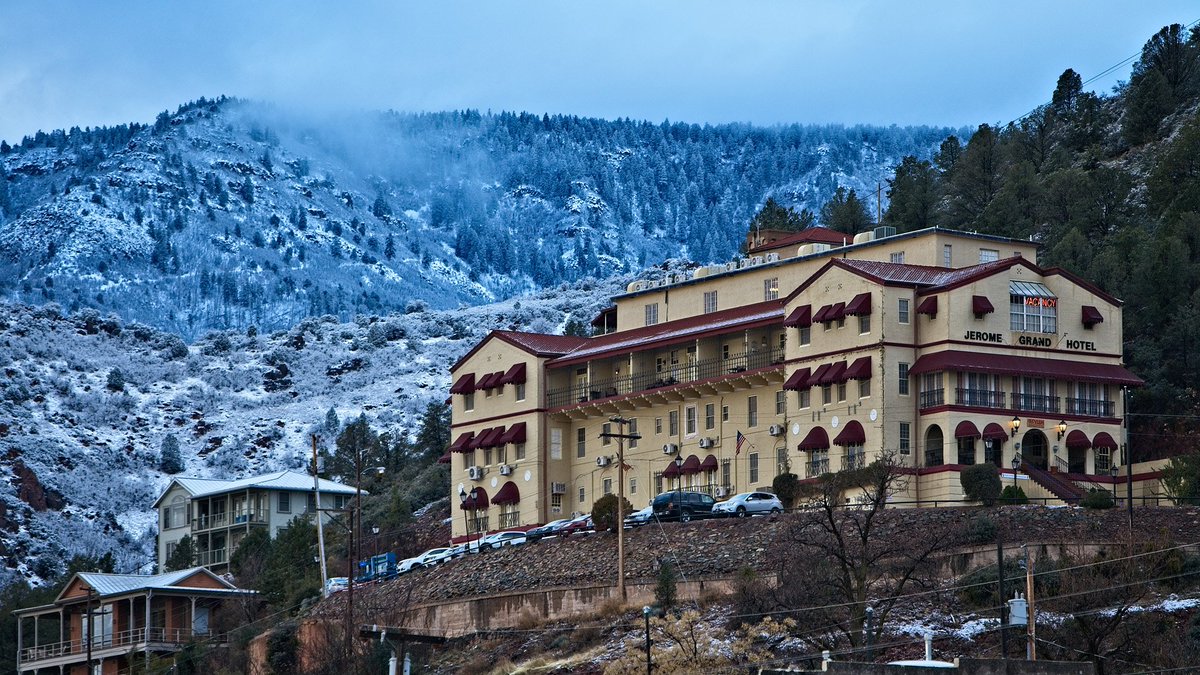 The Jerome Grand Hotel on Jerome, AZ.