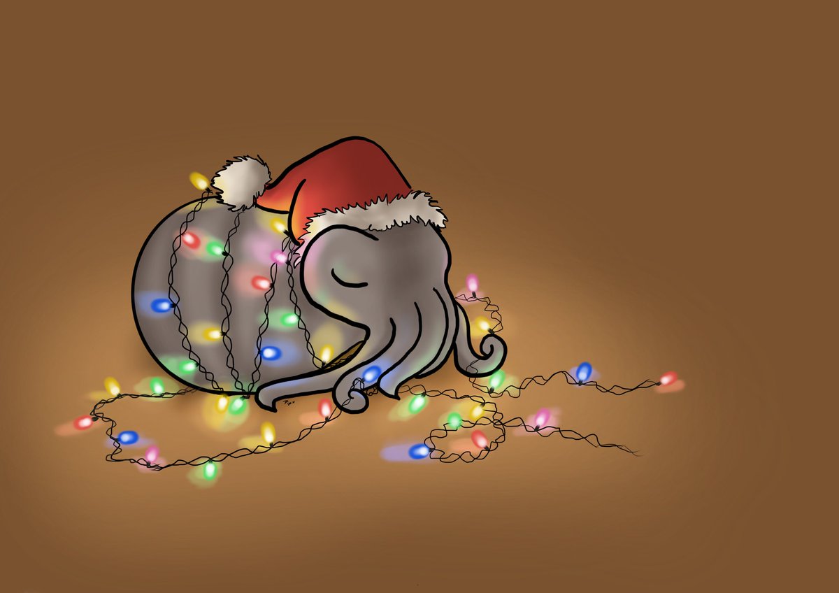 philippawarr's tweet photo. Merry squidmas :) https://t.co/JqiTG3VuNK