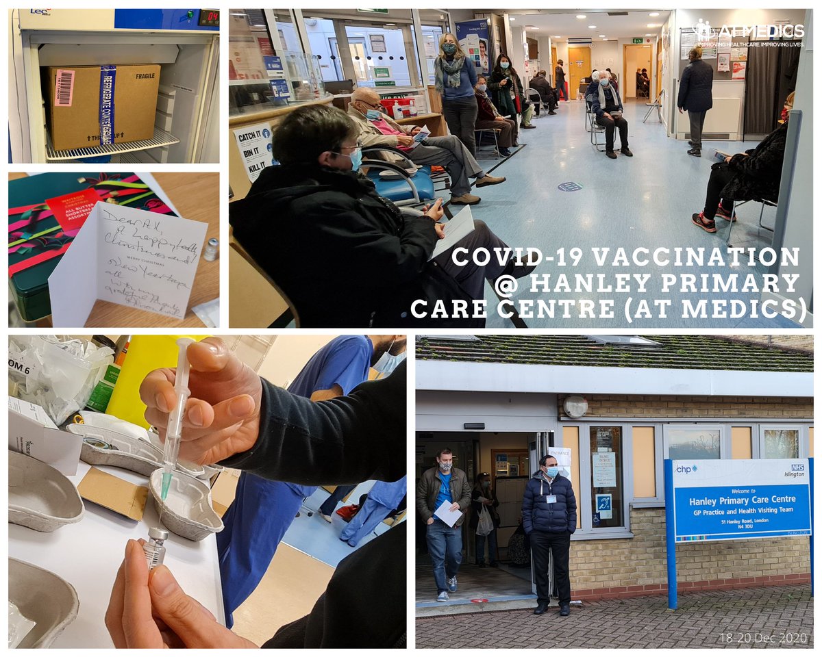 omardin's tweet image. As the world winds down for the festive break, @ATMedics teams across #London are vaccinating 1000s of patients against #Covid19

Over the wkend, our Hanley team in collab with @IslingtonGp vaccinated 1028 #Islington locals
#weareprimarycare #thisisourtime #privilege #honour #nhs