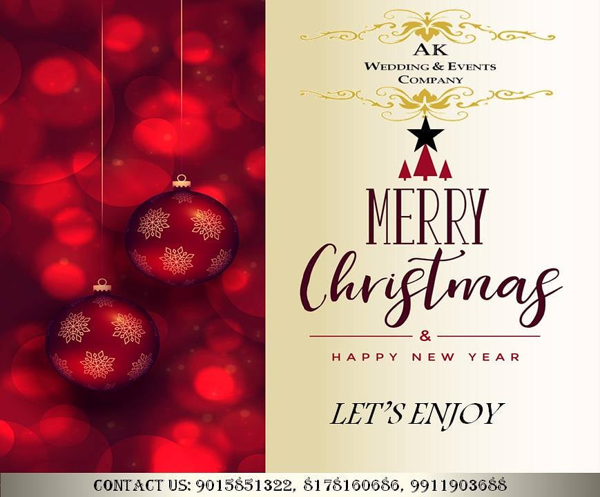 wedding_ak's tweet photo. Merry Christmas and  best for the Happy New year celebrate safely with us😊

Ak wedding &amp; Events Company

Enjoy your day🎉

#MerryChristmasEveryone https://t.co/M10uVz8kPn