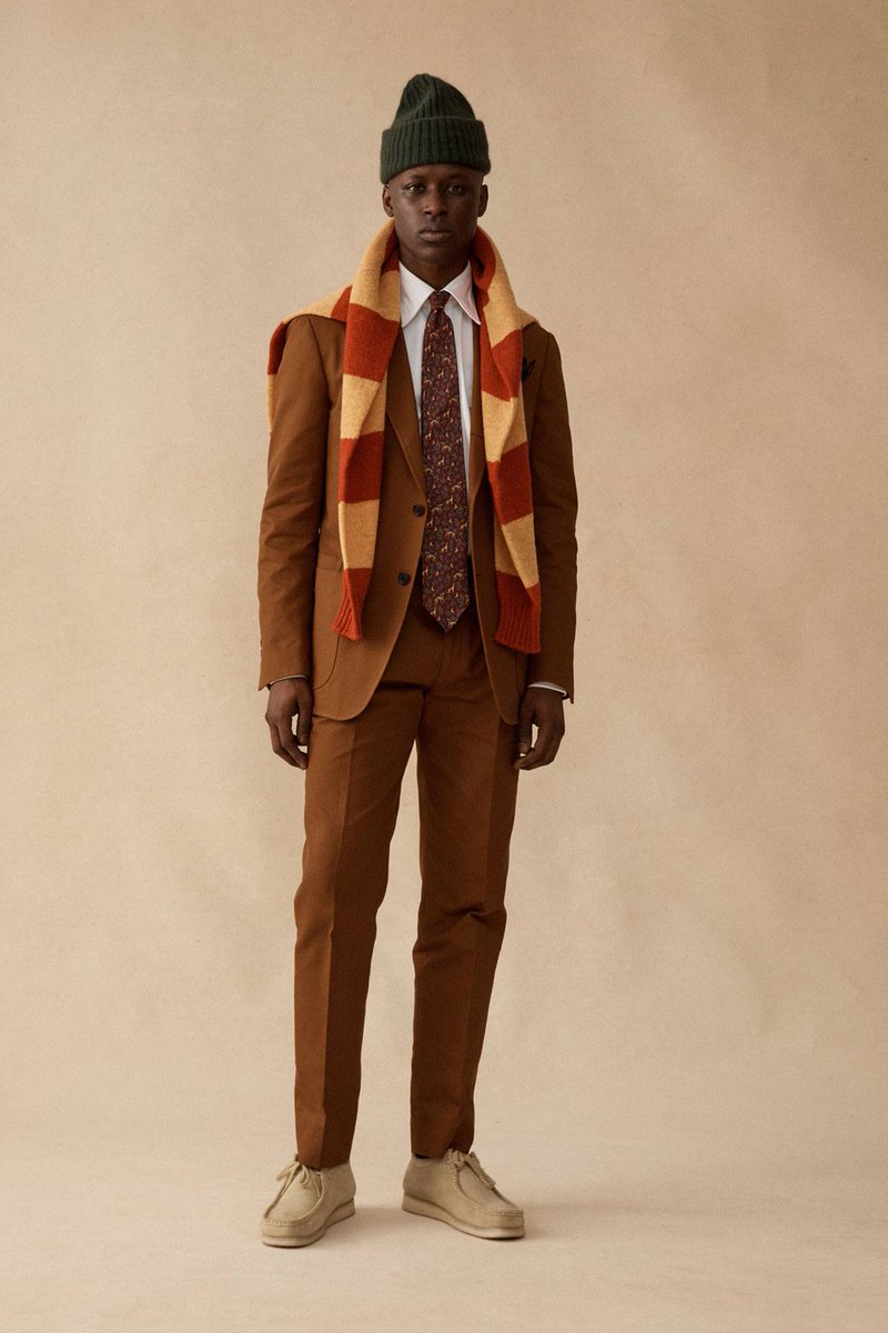 7/  @AimeLeonDore x  @drakes_diary Again, ALD's designer, Teddy Santis, continues to push boundaries in this new wave of menswear beyond what we comprehend. Hard to say much else. He's simply a creative genius. That's all.Lookbook here: https://www.drakes.com/editorial/aime-leon-dore-for-drake-s-2020-lookbook/