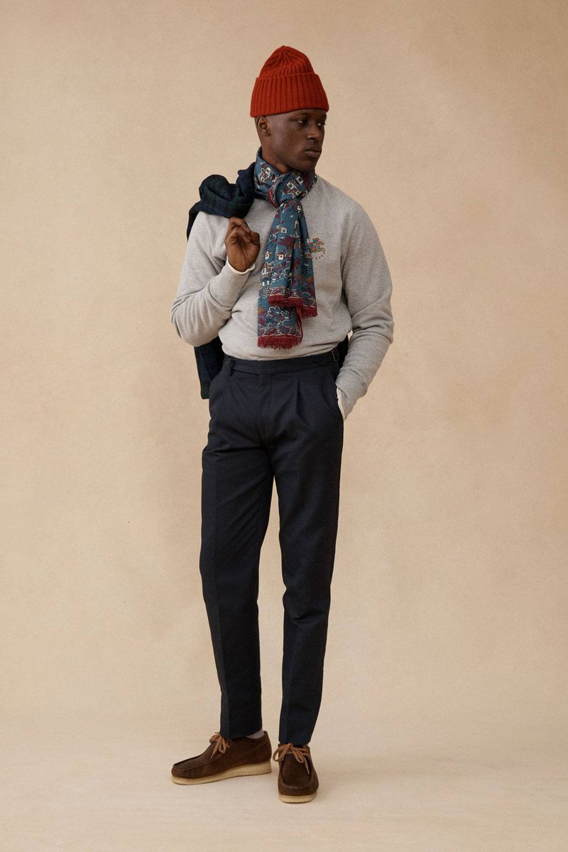 7/  @AimeLeonDore x  @drakes_diary Again, ALD's designer, Teddy Santis, continues to push boundaries in this new wave of menswear beyond what we comprehend. Hard to say much else. He's simply a creative genius. That's all.Lookbook here: https://www.drakes.com/editorial/aime-leon-dore-for-drake-s-2020-lookbook/