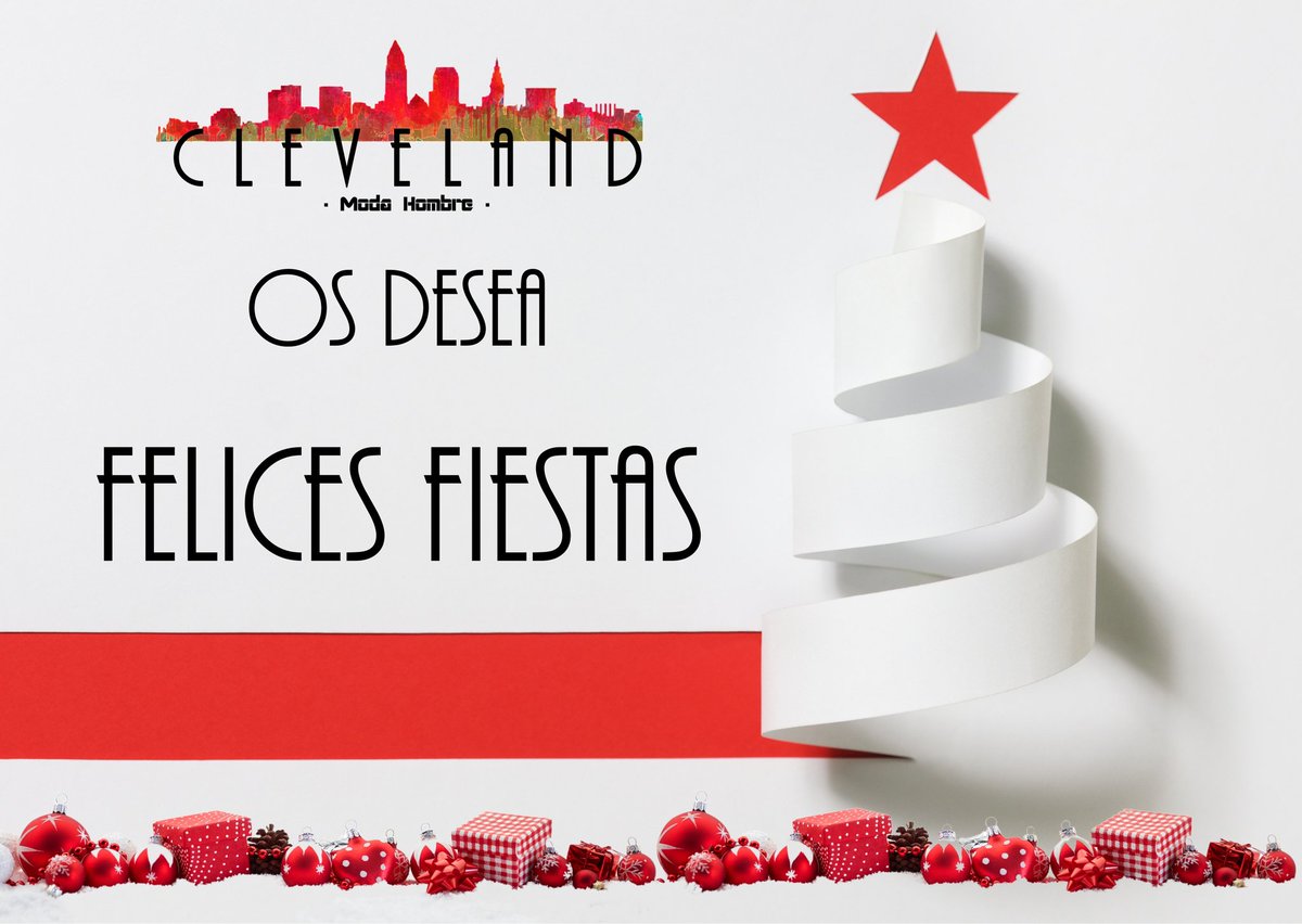 HombreModas's tweet photo. 🤩 Cleveland Moda Hombre os desea 🤩

‼️‼️‼️ FELICES FIESTAS ‼️‼️‼️

🤗 Cuidaros mucho, cuidar de vuestros seres más queridos y se responsable en estas fechas 😷

#FelicesFiestas #FelizNavidad #HappyChristmas #Navidad2020 #Cleveland #ModaHombre #Trebujena https://t.co/2BjyYXZBD4