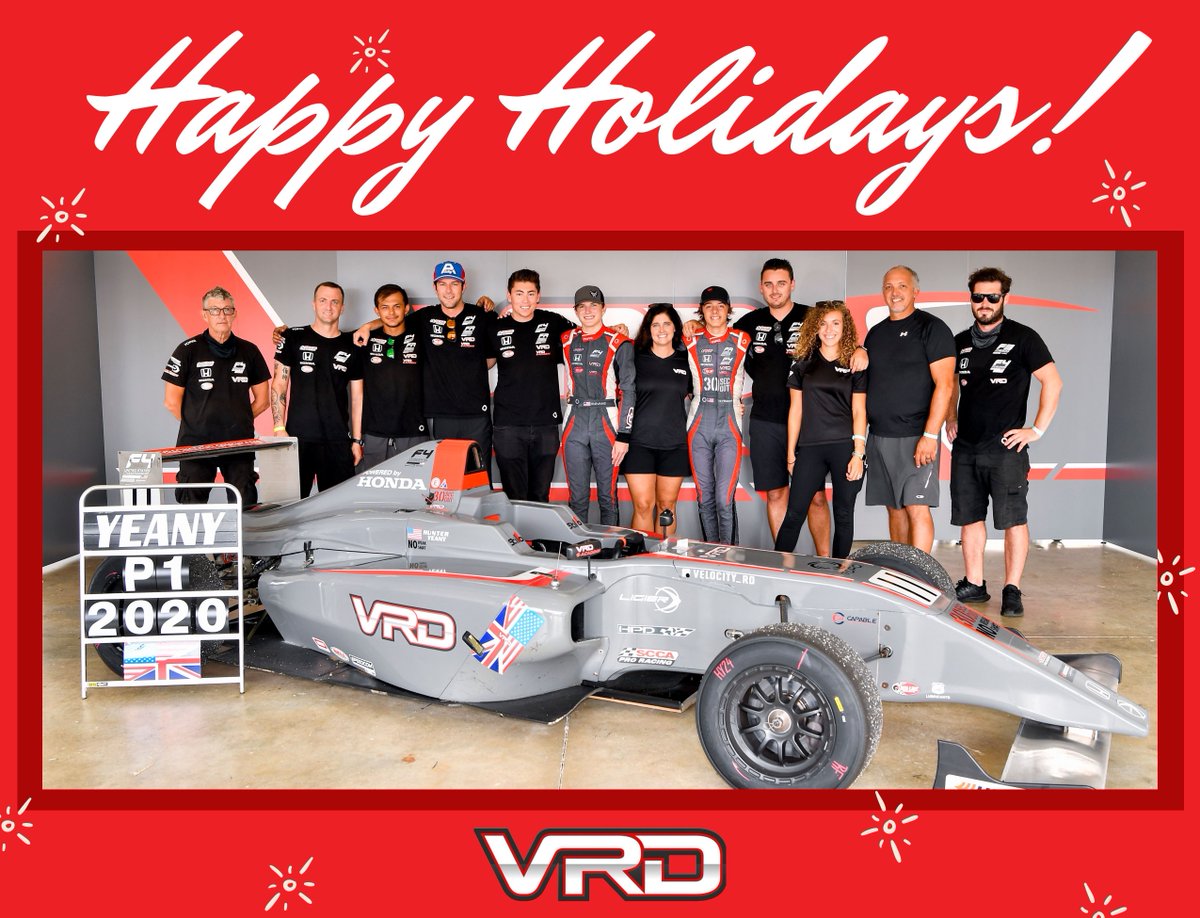 Closing out a successful 2020 and looking onwards into 2021. We are a family at Velocity Racing Development and from our family to yours, we wish you the happiest of holiday seasons.

#VRD / #VelocityRacingDevelopment / #VRDAcademy