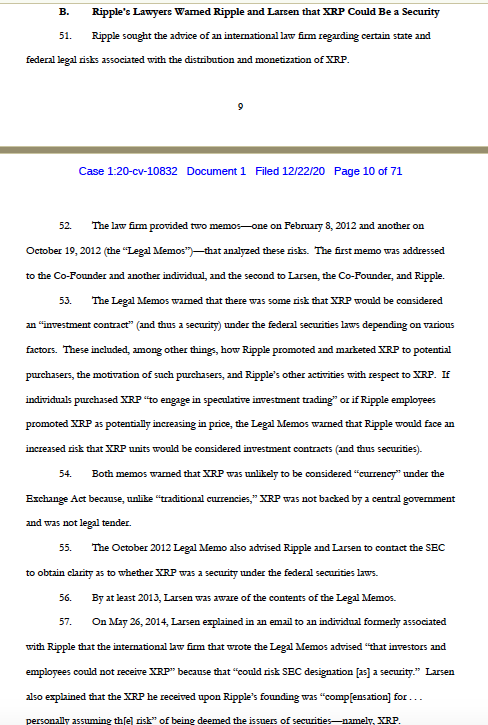 - XRPL is decentralization theater with the primary UNL managed by Ripple- Engages in a large amount of market manipulation to extract value from retail- Ripple controls the vast majority (60%+) of the supply- Ignored warnings from their law firm that XRP was a security