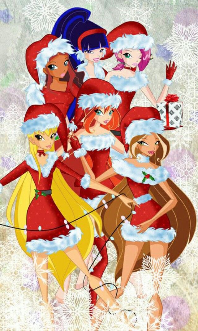 oocWinxClub's tweet photo. joyeux réveillon de noël à toutes et à tous! 🧚🎄🎉 https://t.co/D1RTlpH7KZ