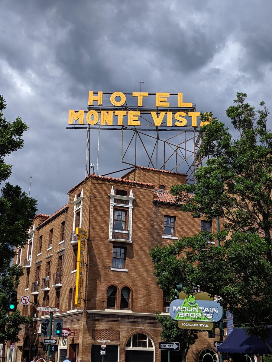 Obviously from there we have to go  @hotelmontevista in Flagstaff, AZ