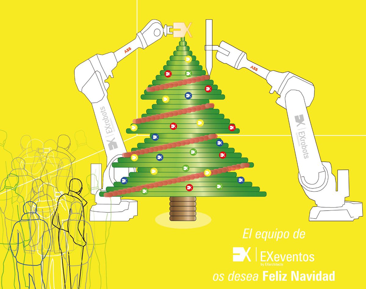EXarchitects's tweet photo. Desde #EXarchitects os queremos desear una #FelizNavidad🎄🎅
#EXrobot #EXmaquetas #EXrobots
#Nochebuena #Impresion3D #robot #arquitectura #Diseño #diseñoparametrico #Fablab #MerryChristmas #Navidad #Navidad2020 https://t.co/65AO0aR3AW