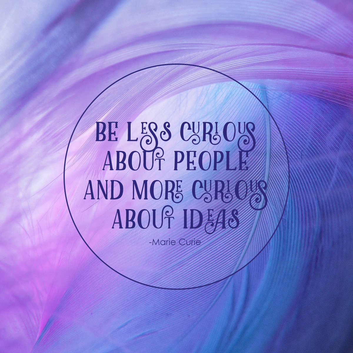 letsgrowvirtual's tweet image. "Be less curious about people and more curious about ideas." - Marie Curie

#quote #letsgrowvirtual #growyourbusiness #onlinemarketing #business #digitalmarketingexpert