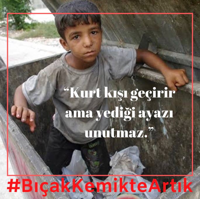 #BıçakKemikteArtık