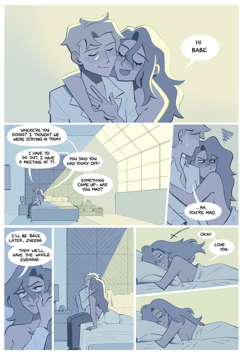 Hard Lacquer is my long-form webcomic about lesbian spies that I've been working on for about a year now. I literally never stop talking about it, and you can read it from the beginning here: https://t.co/QzkwhFgoz5 ??