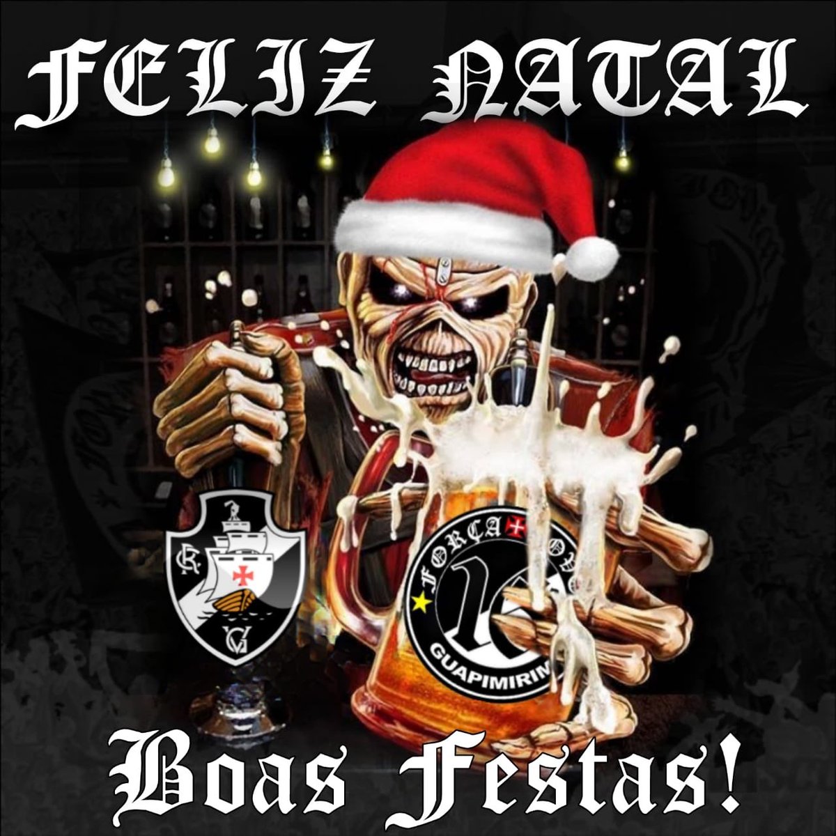 16Fjv's tweet photo. A 16ª família deseja a todos um Feliz natal e um próspero Ano novo. 

 #somosfamilia ! 💢🎄👊🏽 https://t.co/8TfPrpVGAw