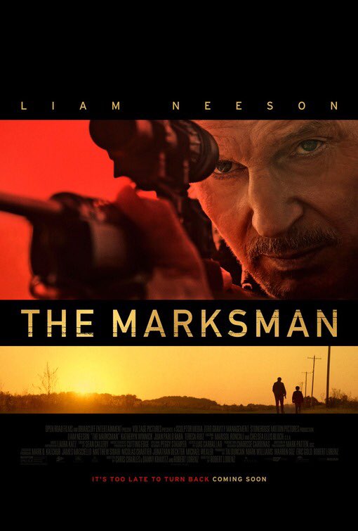 action_returns's tweet photo. Here’s another poster for The Marksman. #TheActionReturns #THRPodcastNetwork #Action #ActionMovies #ActionFilms #ActionMoviePodcast #TheMarksman #LiamNeeson #OpenRoadFilms https://t.co/1AIxa0lKOO