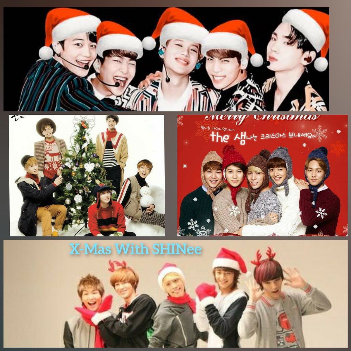 Shinee_SriLanka's tweet photo. Happy Christmas With SHINee💎
😍😘해피 크리스마스 
🎄🎅🏻☃️⛄🌟💚
God bless everyone 🙏💙
#Xmaswithshinee #christmaswithshinee
#merrychristmasshinee
#SHINee  #Shineeis5 #Shineeworld  #2020withshinee #alwayswithshinee #2020_SHINeeisback  #Shineeshawol #srilankanshawols #shineeisfive https://t.co/ZUWXKbJNfx