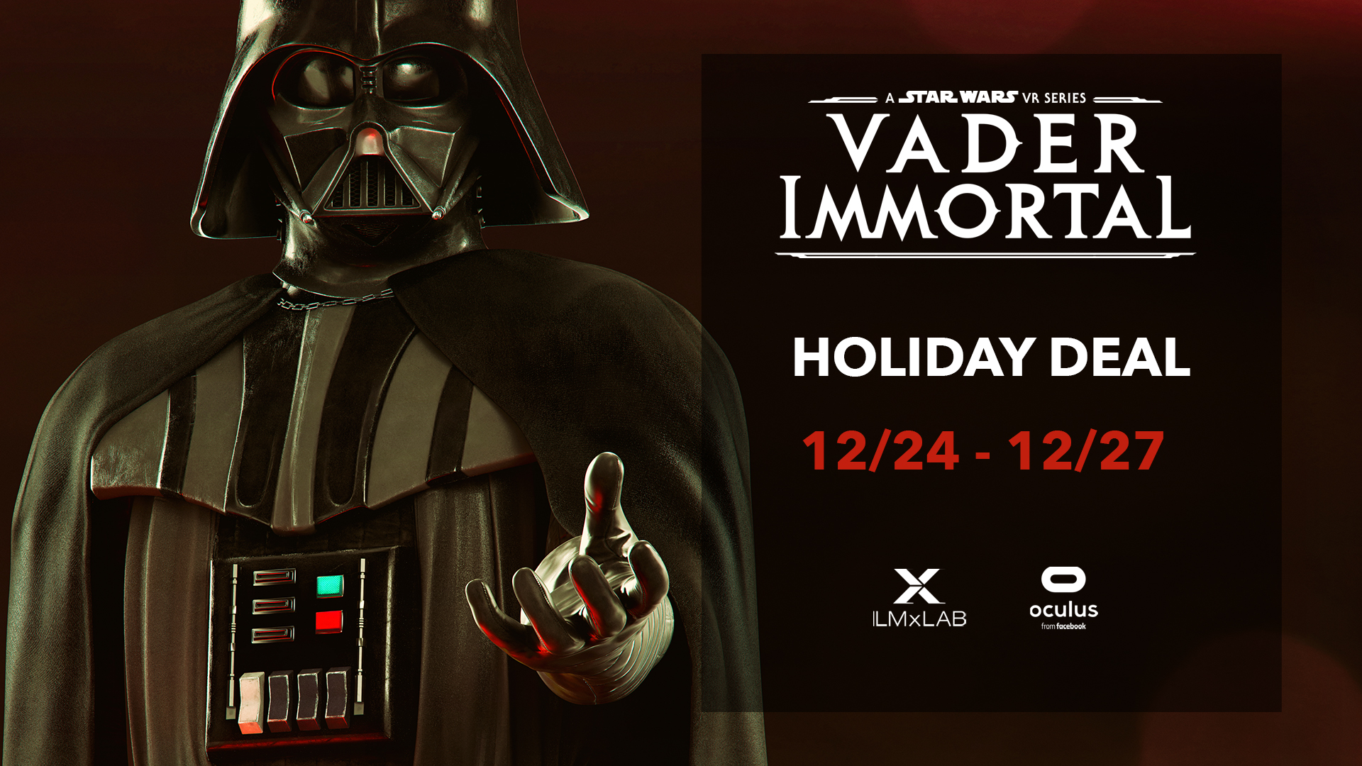 Oculus quest 2024 darth vader