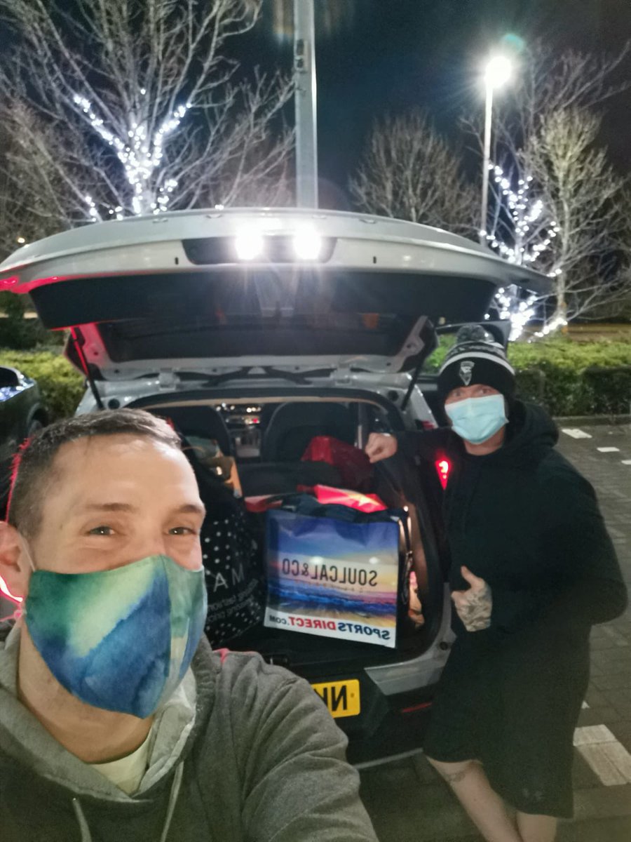 GlasgowJester's tweet photo. Getting one last shopping trip in before everything closes!
More hoodies,joggers and socks all bought and paid for by your generous donations 
We’ve now spent over £1000 on essential items to help people struggling with homelessness
Thank you again 
You’re a right good bunch!💜 https://t.co/wj2oExV7yp