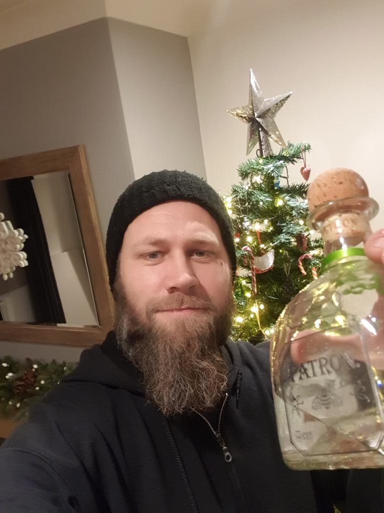 ScotCalvert's tweet photo. @KimFCoates Merry Christmas big man , drop of patron to warm the cockles https://t.co/iDYKrBRpU0