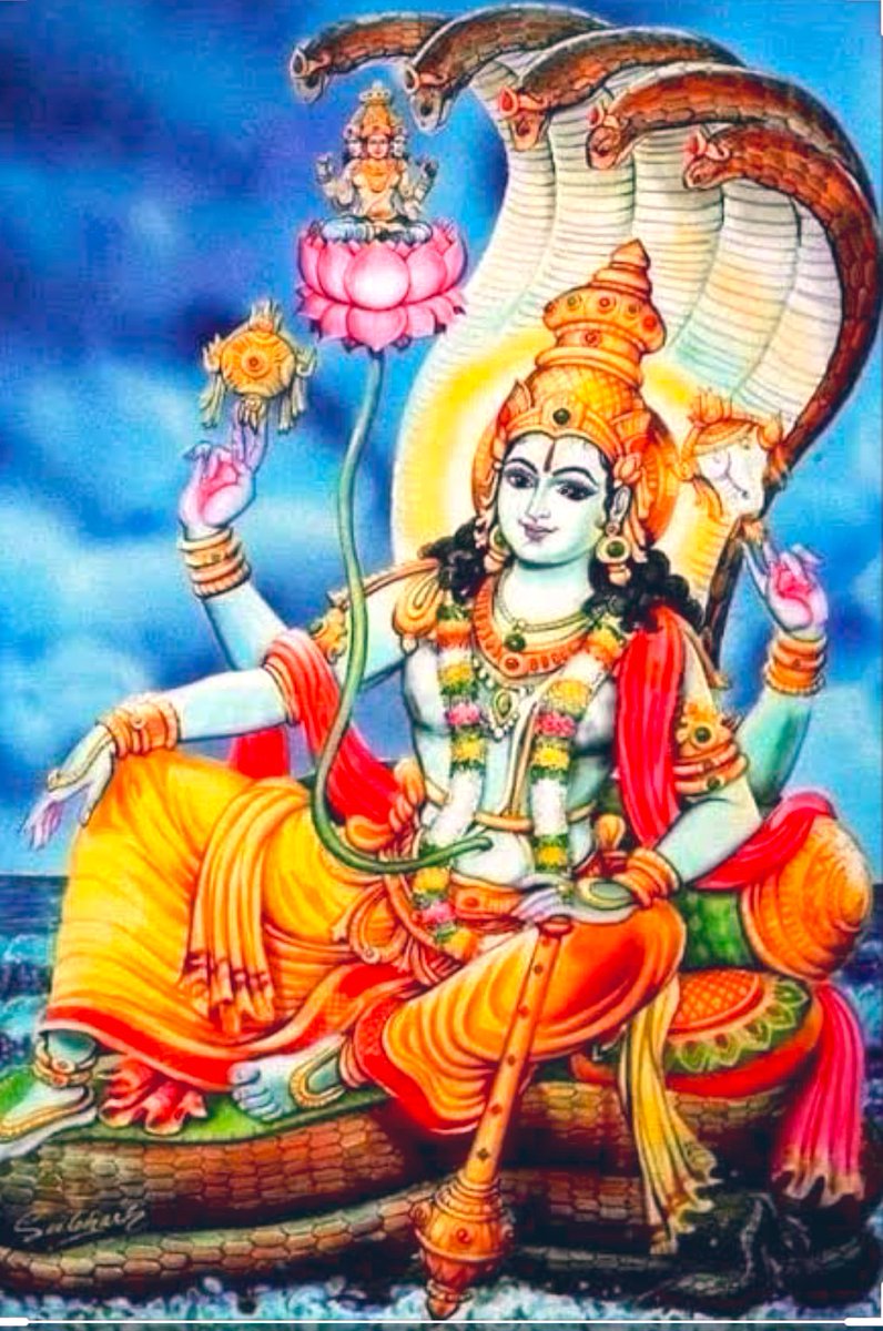 Stay away from grains, oil, cooked food, have only fruit, nuts, milk/ curdYou will automatically be more prayerful & grateful, every time your mind is drawn towards food, you’ll be reminded of  #Ekadashi & hence smaran of Shri Vishnu  #SwargVathilEkadashi  #VaikunthaEkadashi 4/n