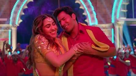 Varun Dhawan and Sara Ali Khan starrer Coolie No. 1 IMAGES, GIF, ANIMATED GIF, WALLPAPER, STICKER FOR WHATSAPP & FACEBOOK